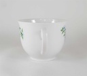 [45812499] Kaffeetasse Tasse Winterling Kirchenlamitz Blumendekor blau grün Blumen gebraucht - sehr gut Bild 4