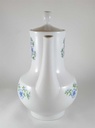 [45812500] Kaffeekanne Kanne 1,35 L Winterling Kirchenlamitz Blumendekor blau grün Blumen gebraucht - sehr gut Bild 4