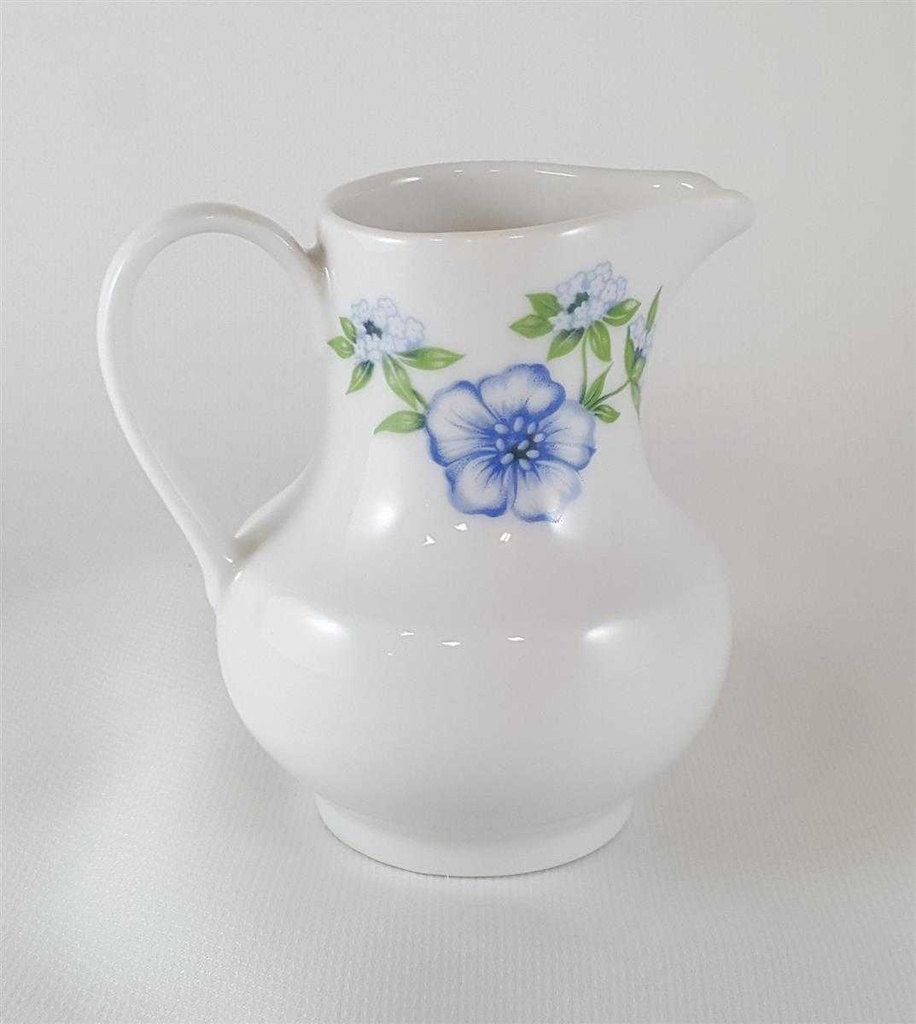 [45812523] Milchkännchen Winterling Kirchenlamitz Blumendekor blau grün Blumen gebraucht - sehr gut Bild 4