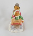 [45812685] Figur Cherished Teddies Lindsey & Lyndon Walking In A Winter Wonderland 1997 gebraucht - sehr gut Bild 2