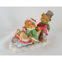 [45812685] Figur Cherished Teddies Lindsey & Lyndon Walking In A Winter Wonderland 1997 gebraucht - sehr gut Bild 5