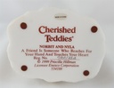 [45812687] Figur Cherished Teddies Norbit and Nyla A Friend Is Someone Who Reaches For Your Hand Touches Heart 1999 gebraucht - sehr gut Bild 8