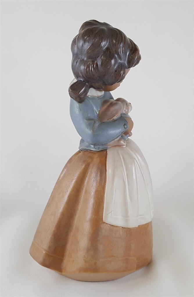[45812693] Lladro Porzellanfigur Mädchen mit Hase H 20,5 cm Bild 3
