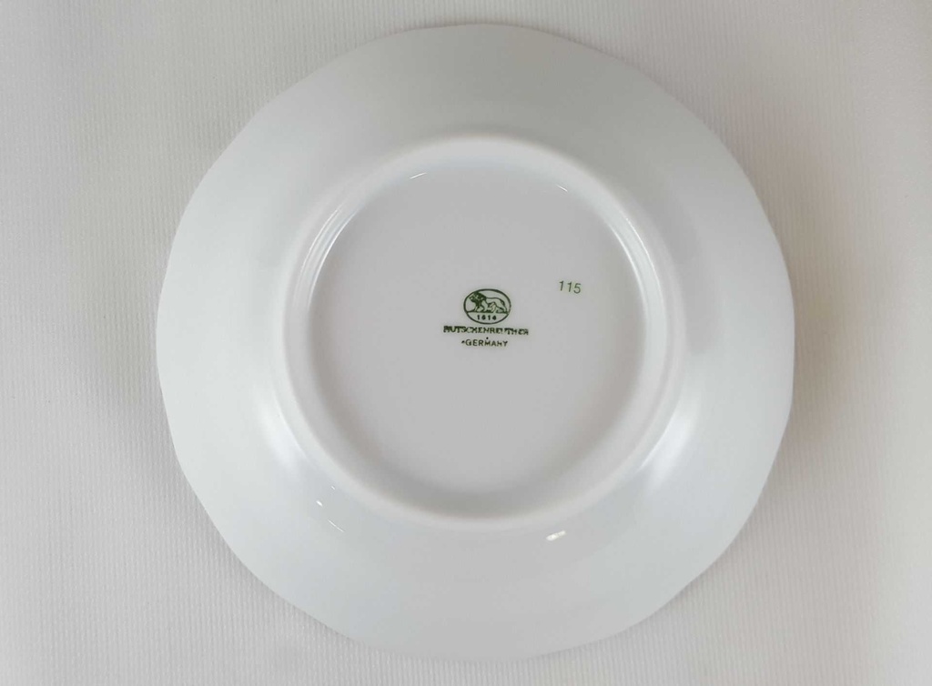 [45812699] Untertasse für Kaffee 14 cm Hutschenreuther Maria Theresia Miramare gebraucht - sehr gut Bild 4