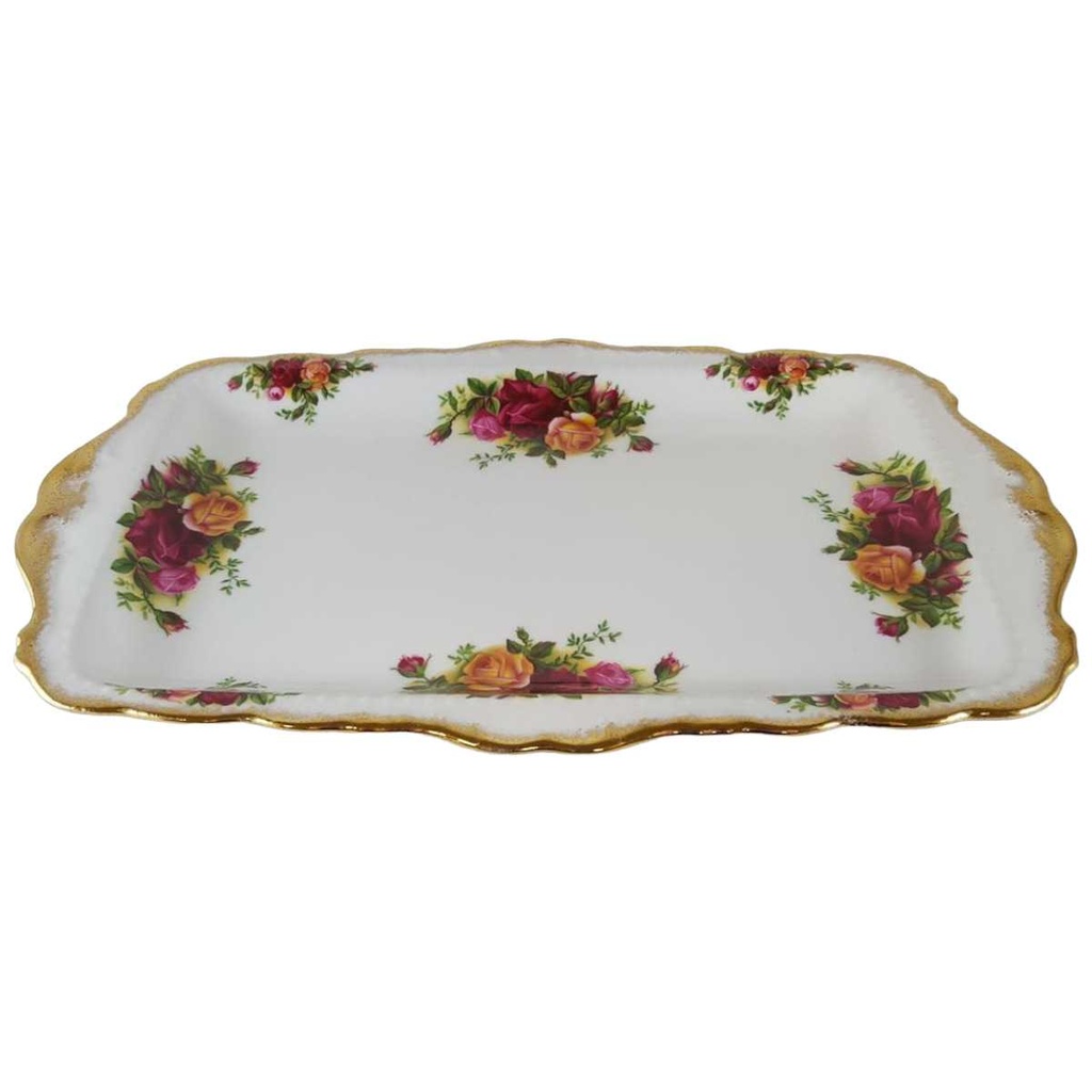 [45812704] Königskuchenplatte Royal Albert Old Country Roses Bild 2