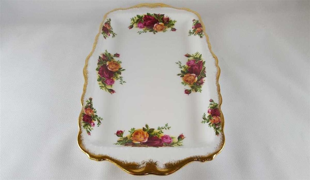 [45812704] Königskuchenplatte Royal Albert Old Country Roses Bild 3