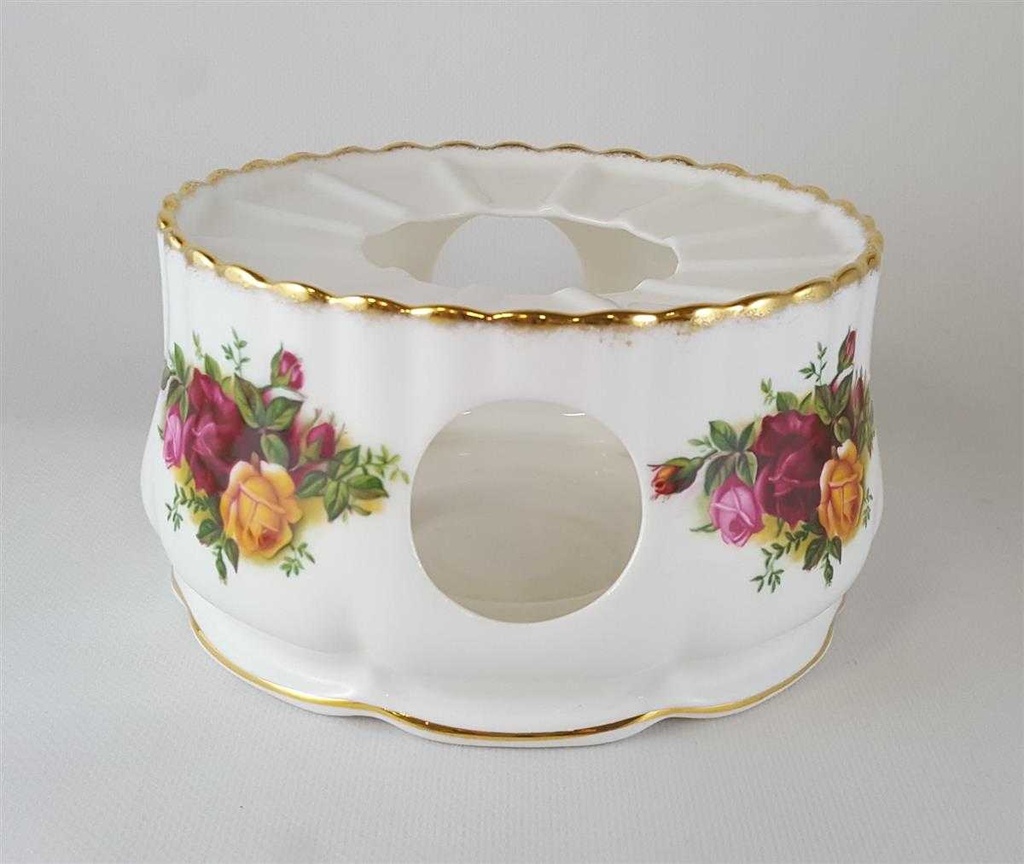 [45812707] Stövchen Royal Albert Old Country Roses gebraucht - sehr gut Bild 3
