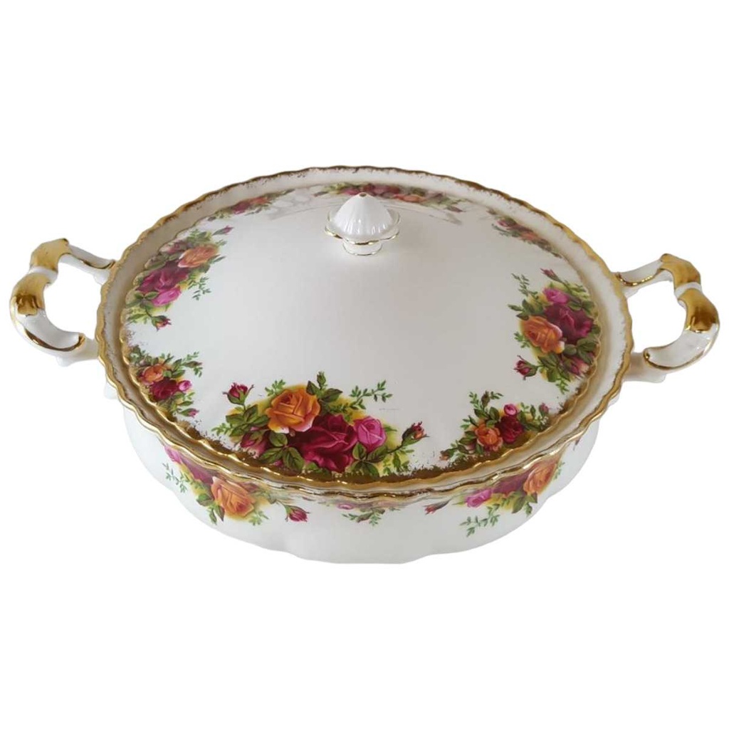 [45812709] Suppenterrine 1,1 L Royal Albert Old Country Roses gebraucht - gut Bild 2