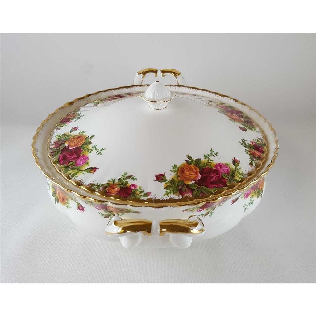 [45812709] Suppenterrine 1,1 L Royal Albert Old Country Roses gebraucht - gut Bild 4