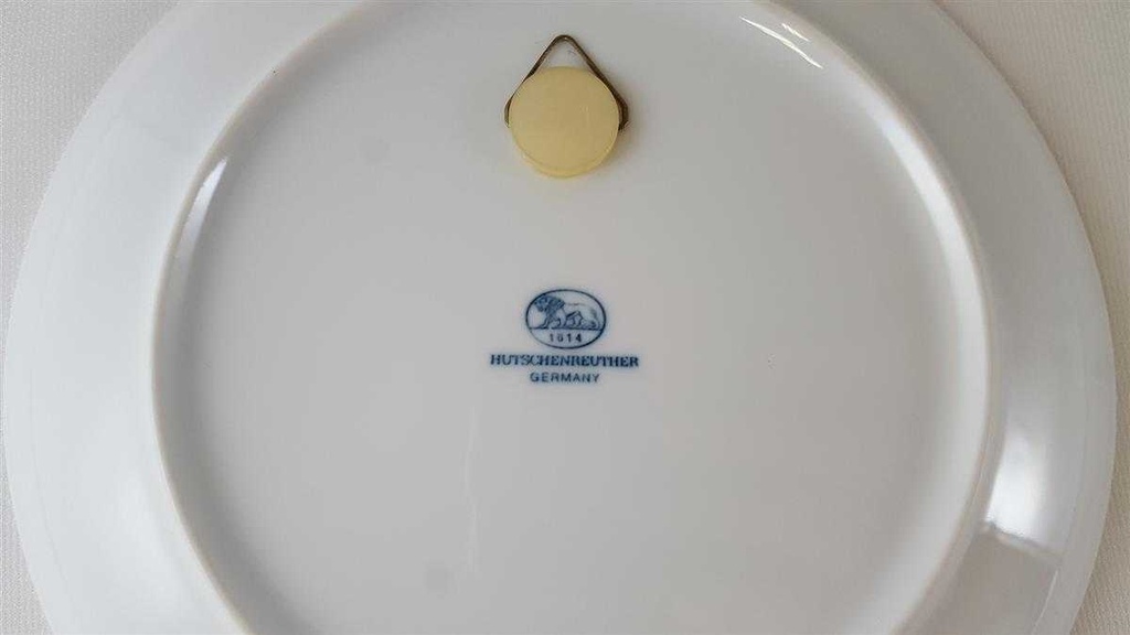 [45812713] Wandteller Sammelteller Hutschenreuther Braun gebraucht - sehr gut Bild 3