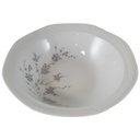 [45812721] Schüssel Servierschüssel 20,8 cm Mitterteich Form 2040 Sissi Blau Rosa Blumendekor Blumen gebraucht - gut Bild 2