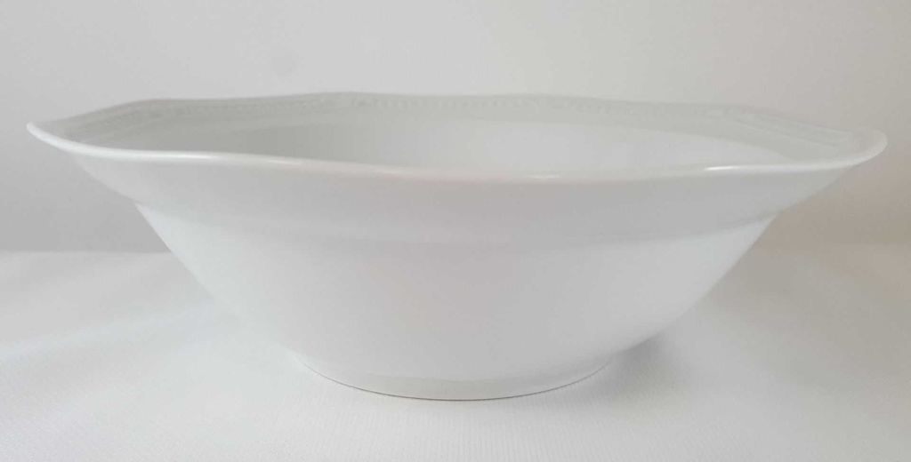 [45812721] Schüssel Servierschüssel 20,8 cm Mitterteich Form 2040 Sissi Blau Rosa Blumendekor Blumen gebraucht - gut Bild 3