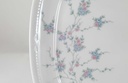 [45812722] Servierplatte Speiseplatte Fleischplatte Steakplatte 32x21,5 cm Mitterteich Form 2040 Sissi Blau Rosa Blumendekor Blumen gebraucht - gut Bild 2