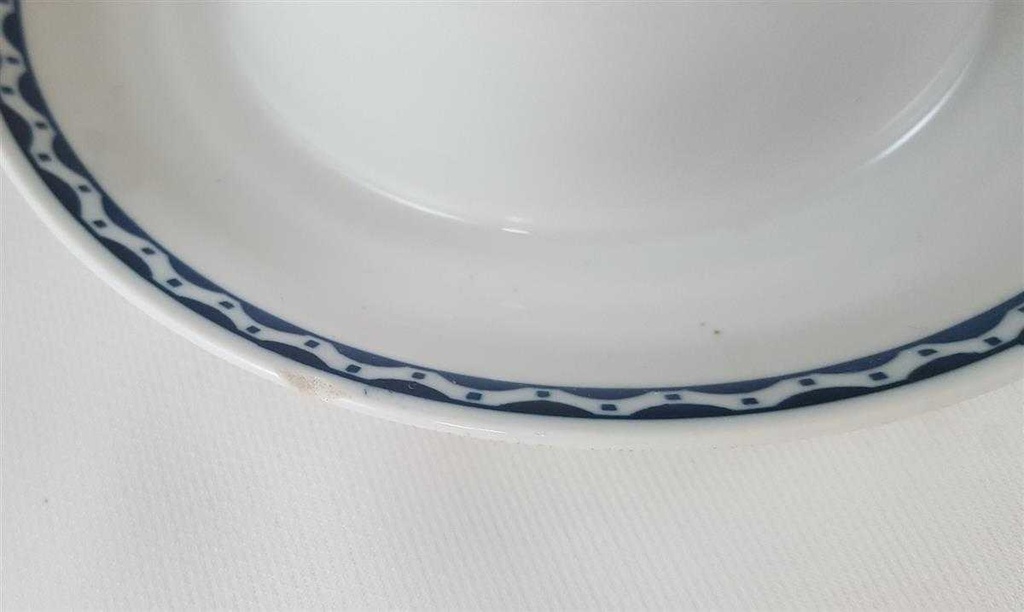 [45812723] Butterdose Butterglocke Rarität Hutschenreuther Blau Selb gebraucht - defekt Bild 10