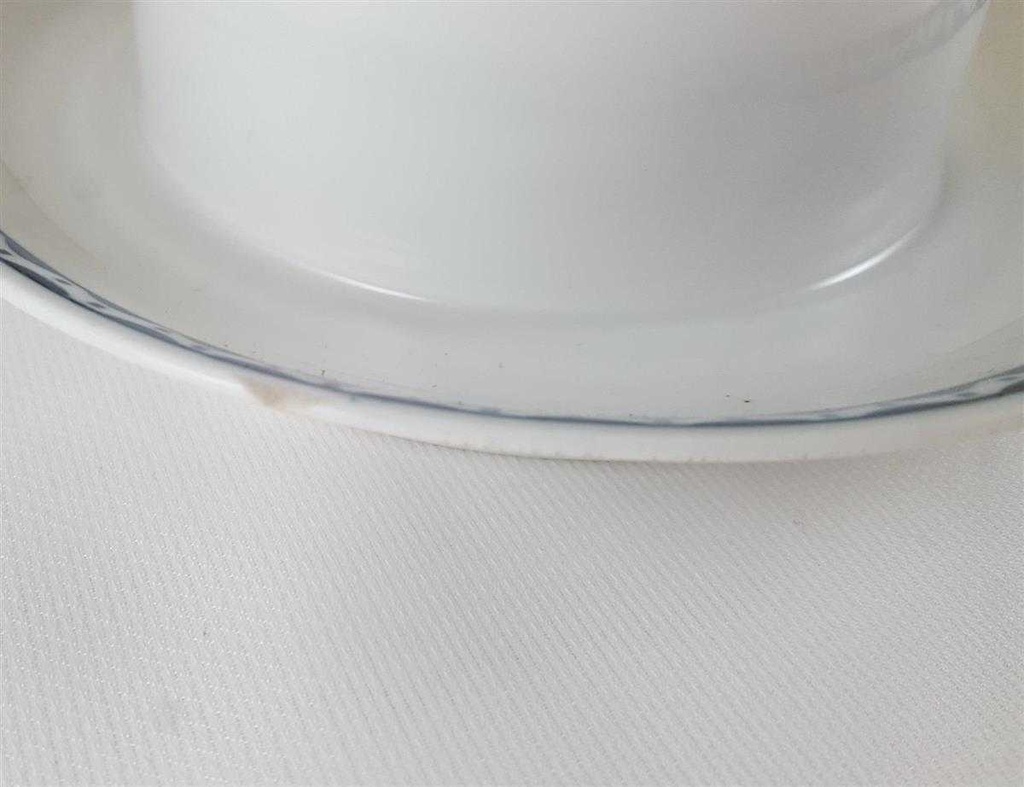 [45812723] Butterdose Butterglocke Rarität Hutschenreuther Blau Selb gebraucht - defekt Bild 11