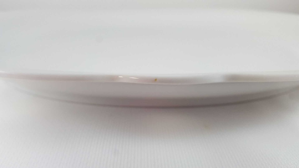 [45812725] Servierplatte Speiseplatte Fleischplatte Steakplatte 31,2x21,7 cm Seltmann Weiden Nora Weiß gebraucht - akzeptabel Bild 6