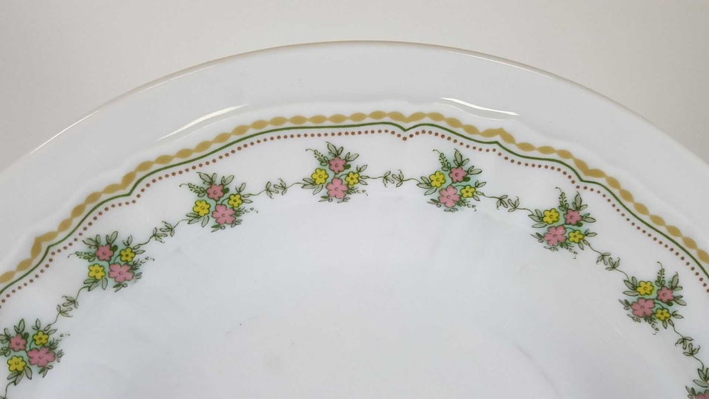 [45812729] Suppenteller 22,2 cm Eschenbach Bunte Ranke Sommerblüten gebraucht - akzeptabel Bild 6