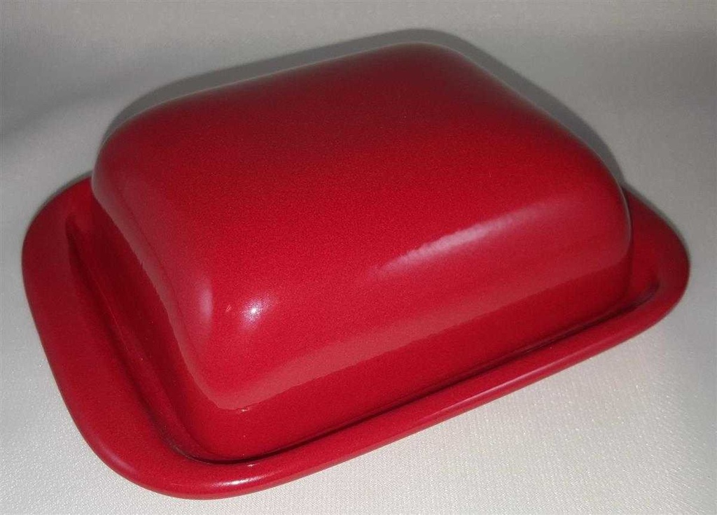 [45812736] Butterdose Waechtersbach Fun Factory Polka Rot gebraucht - sehr gut Bild 3