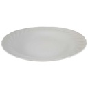 [45812737] Suppenteller 23 cm Marienbad Ingres Weiss Wellenmuster gebraucht - akzeptabel Bild 2