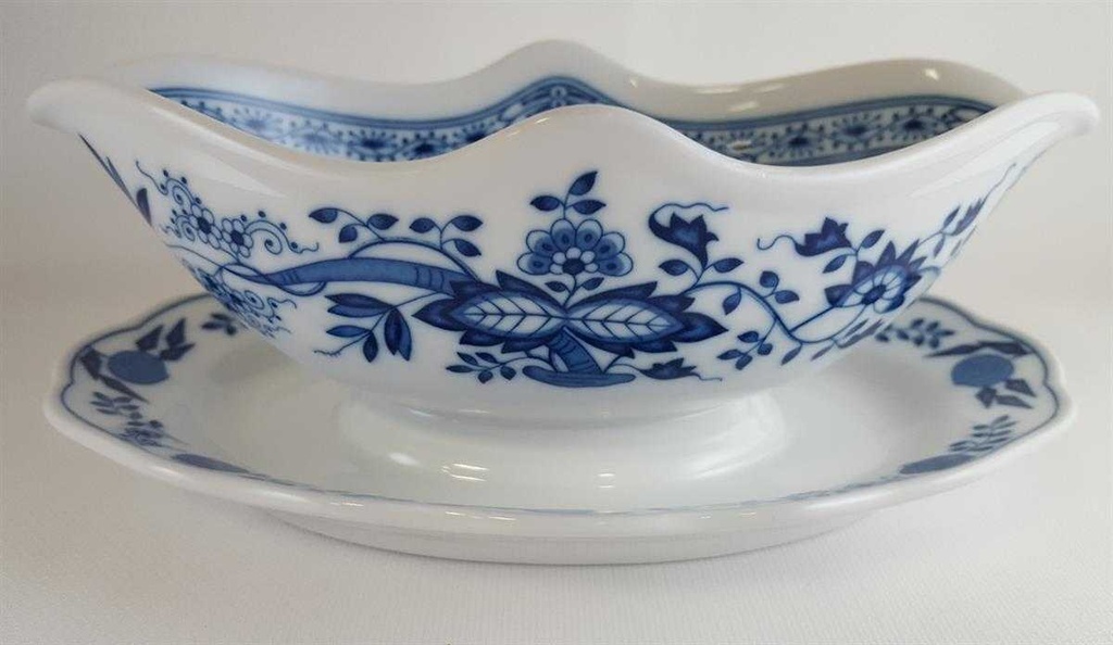 [4581275] Sauciere 1tlg Hutschenreuther Maria Theresia Zwiebelmuster II. Wahl gebraucht - sehr gut Bild 4
