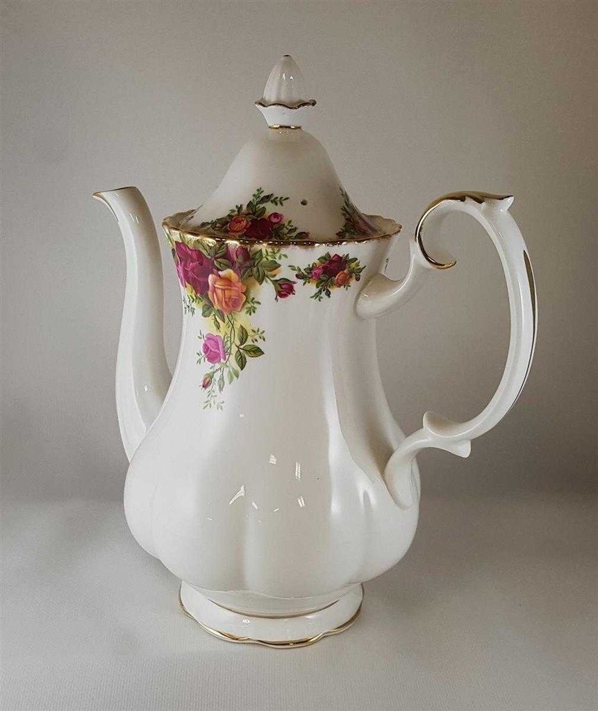 [45812750] Kaffeekanne 1,1 L Royal Albert Old Country Roses gebraucht - gut Bild 4