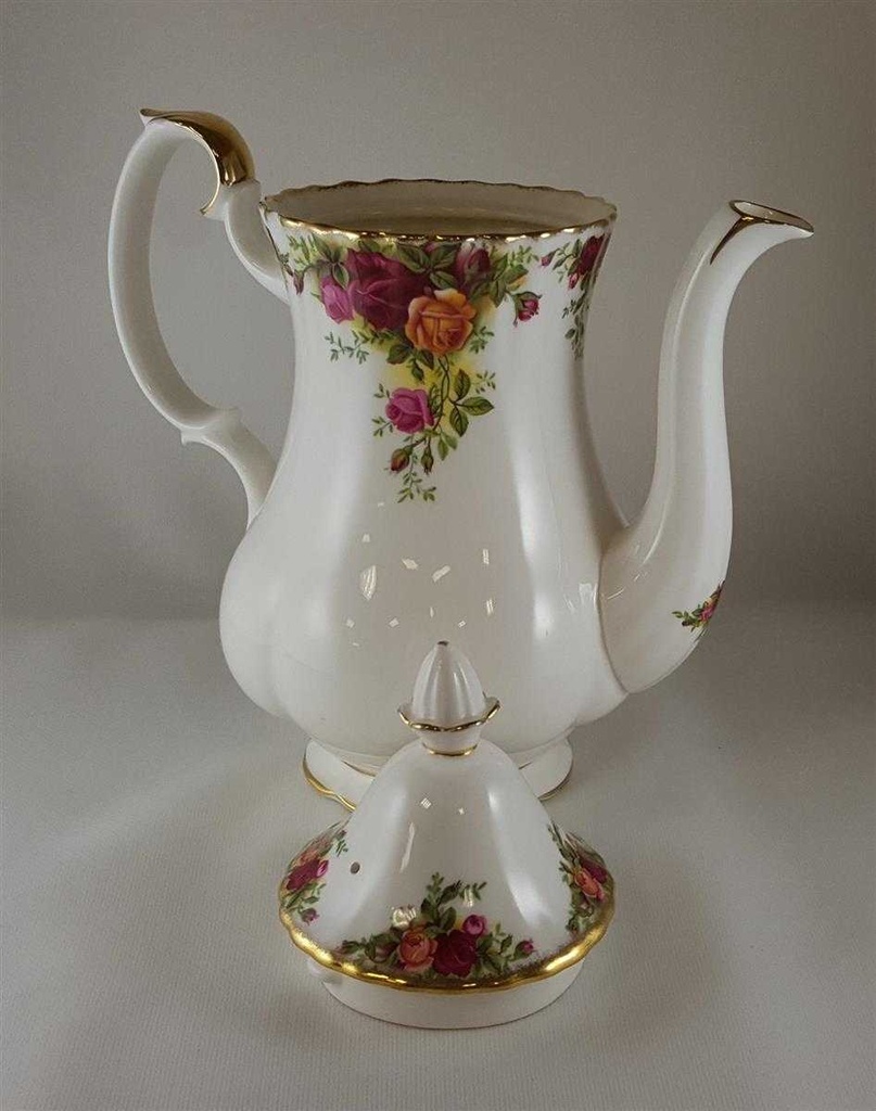 [45812750] Kaffeekanne 1,1 L Royal Albert Old Country Roses gebraucht - gut Bild 7