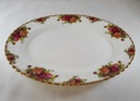 [45812751] Fleischplatte 33x25,5 cm Royal Albert Old Country Roses gebraucht - gut Bild 3