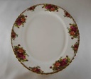 [45812751] Fleischplatte 33x25,5 cm Royal Albert Old Country Roses gebraucht - gut Bild 4