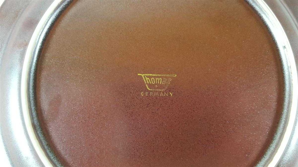 [45812771] Kuchenteller 19,8 cm Thomas Porzellan Kiruna Kombination braun gebraucht - sehr gut Bild 3