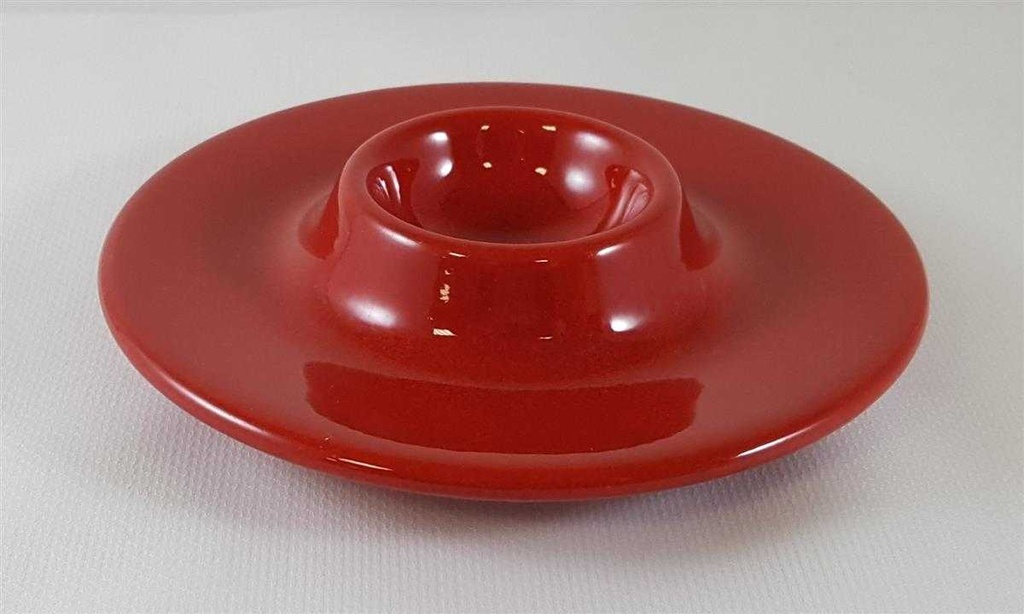 [45812772] Eierbecher mit Schalenablage Waechtersbach Fun Factory Polka Rot gebraucht - gut Bild 3