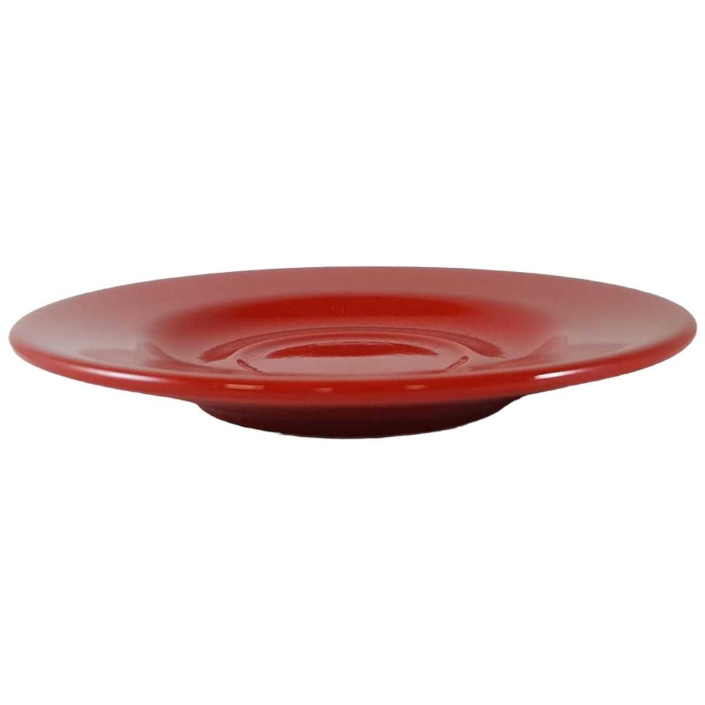 [45812787] Untertasse für Kaffee 16 cm Waechtersbach Fun Factory Polka Rot gebraucht - akzeptabel Bild 2