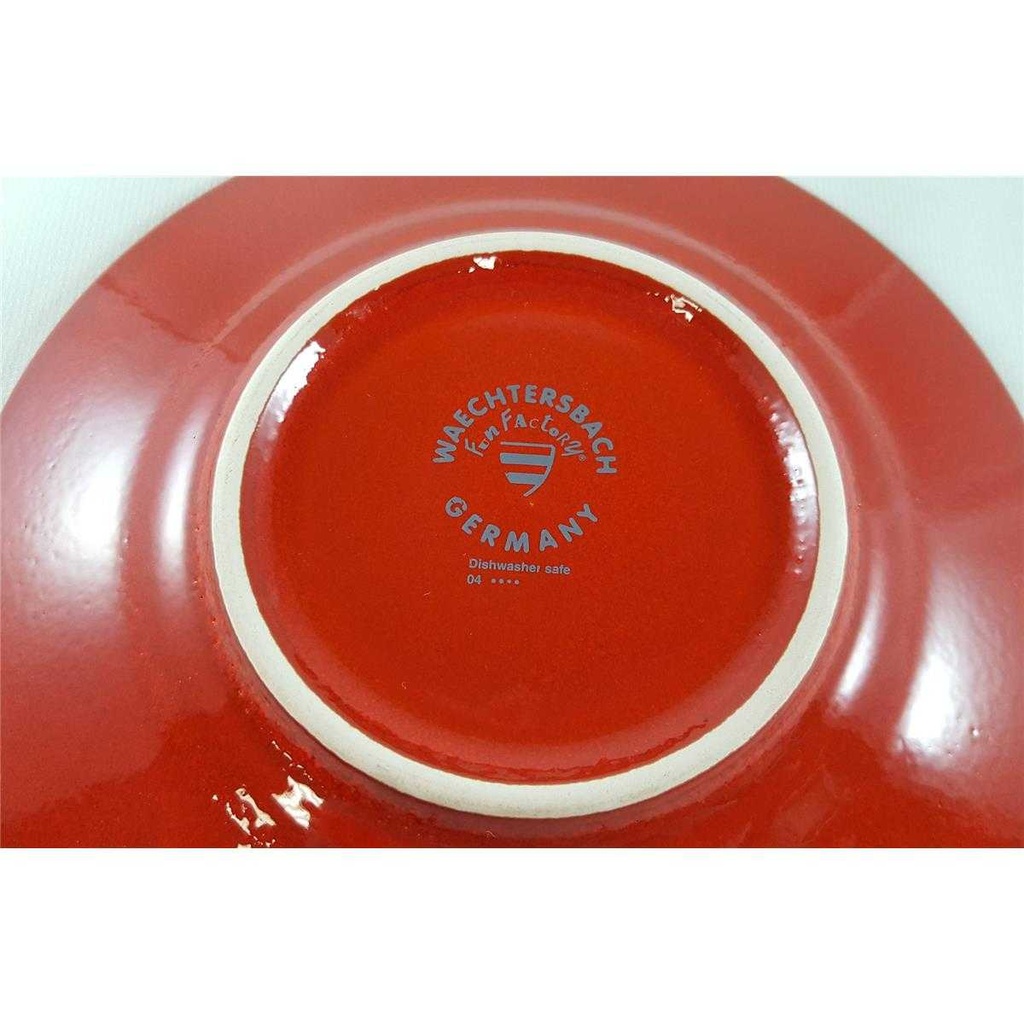 [45812787] Untertasse für Kaffee 16 cm Waechtersbach Fun Factory Polka Rot gebraucht - akzeptabel Bild 5