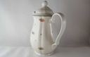 [45812790] Kaffeekanne 1,35 L Seltmann Weiden Marie Luise Streuobst mit grauem Rand gebraucht - sehr gut Bild 3