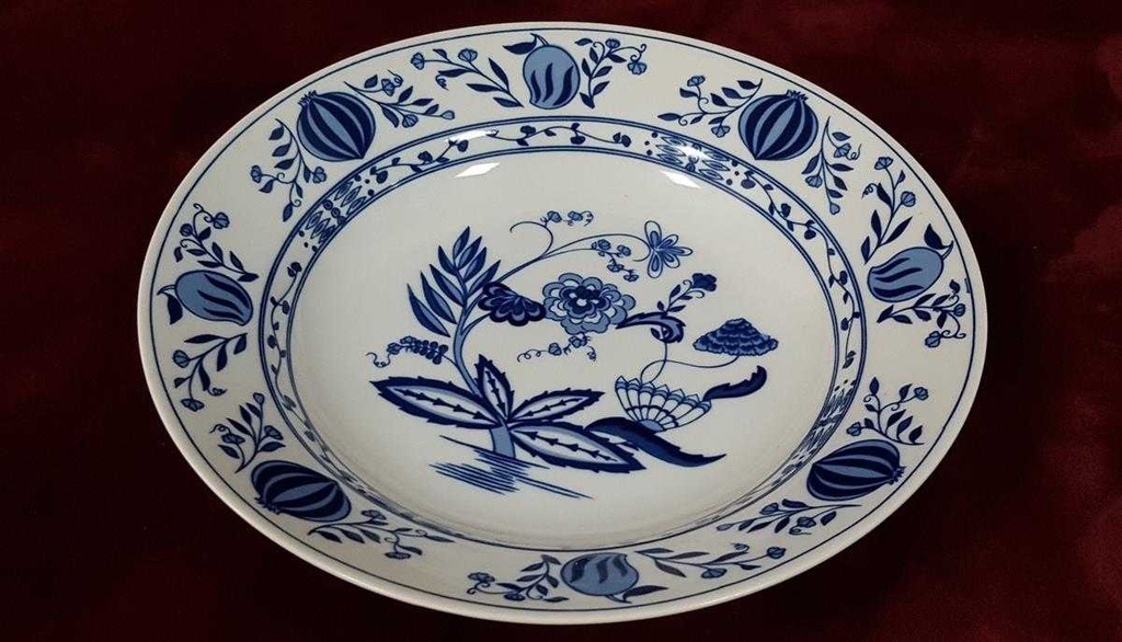 [458128047] Suppenteller 21 cm MF Design M F Zwiebelmuster gebraucht - gut Bild 4