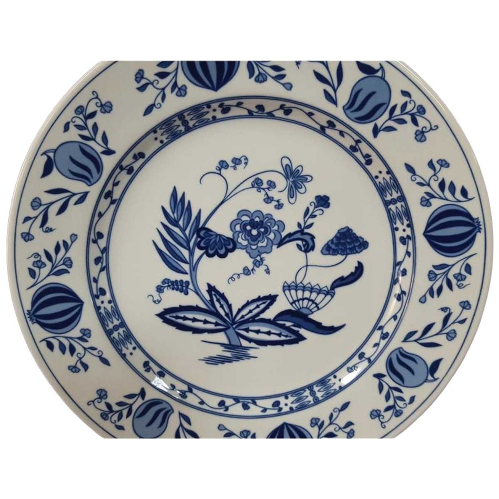 [458128048] Speiseteller Essteller 23,6 cm MF Design M F Zwiebelmuster gebraucht - gut Bild 2