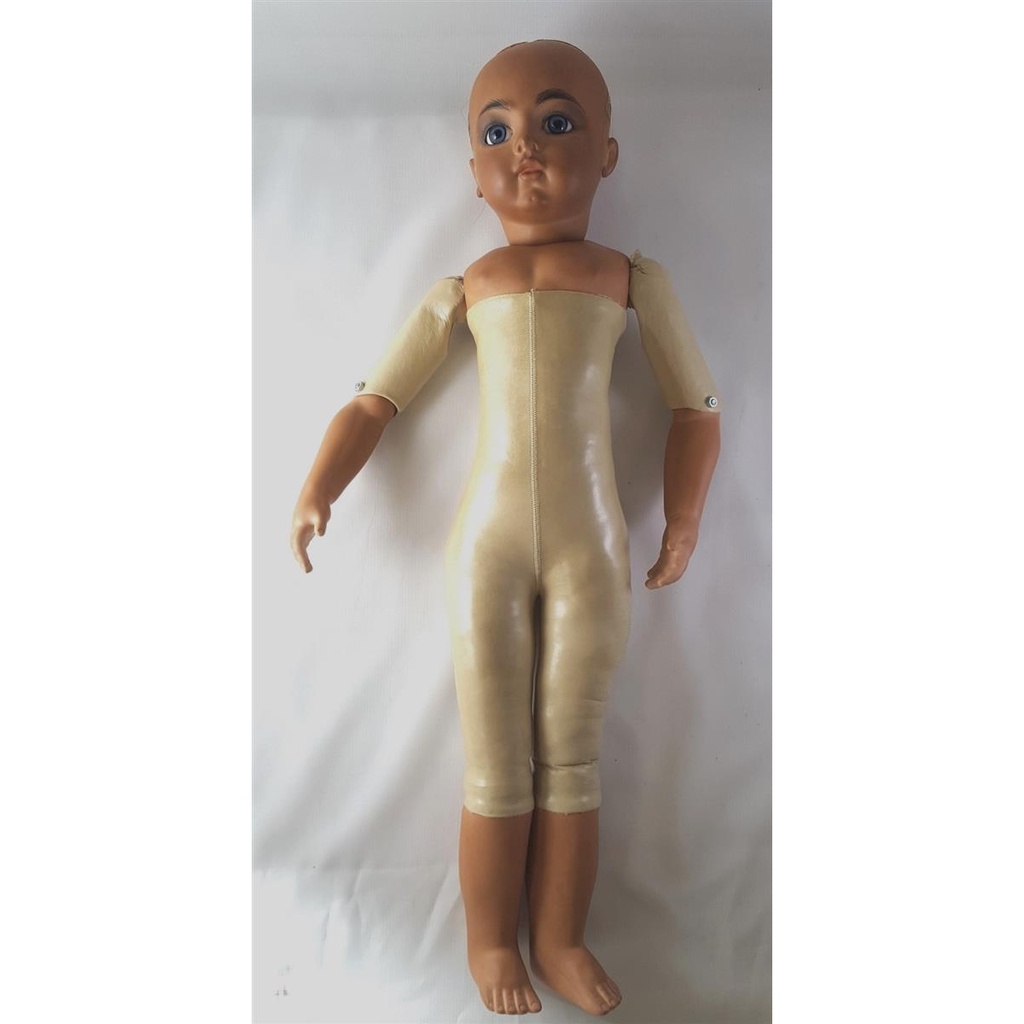 [45812808] Mulatto Bru Jne 11 Porzellankopfpuppe H 62 cm Bild 4