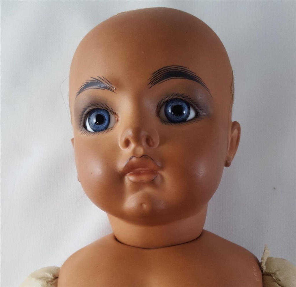 [45812808] Mulatto Bru Jne 11 Porzellankopfpuppe H 62 cm Bild 5