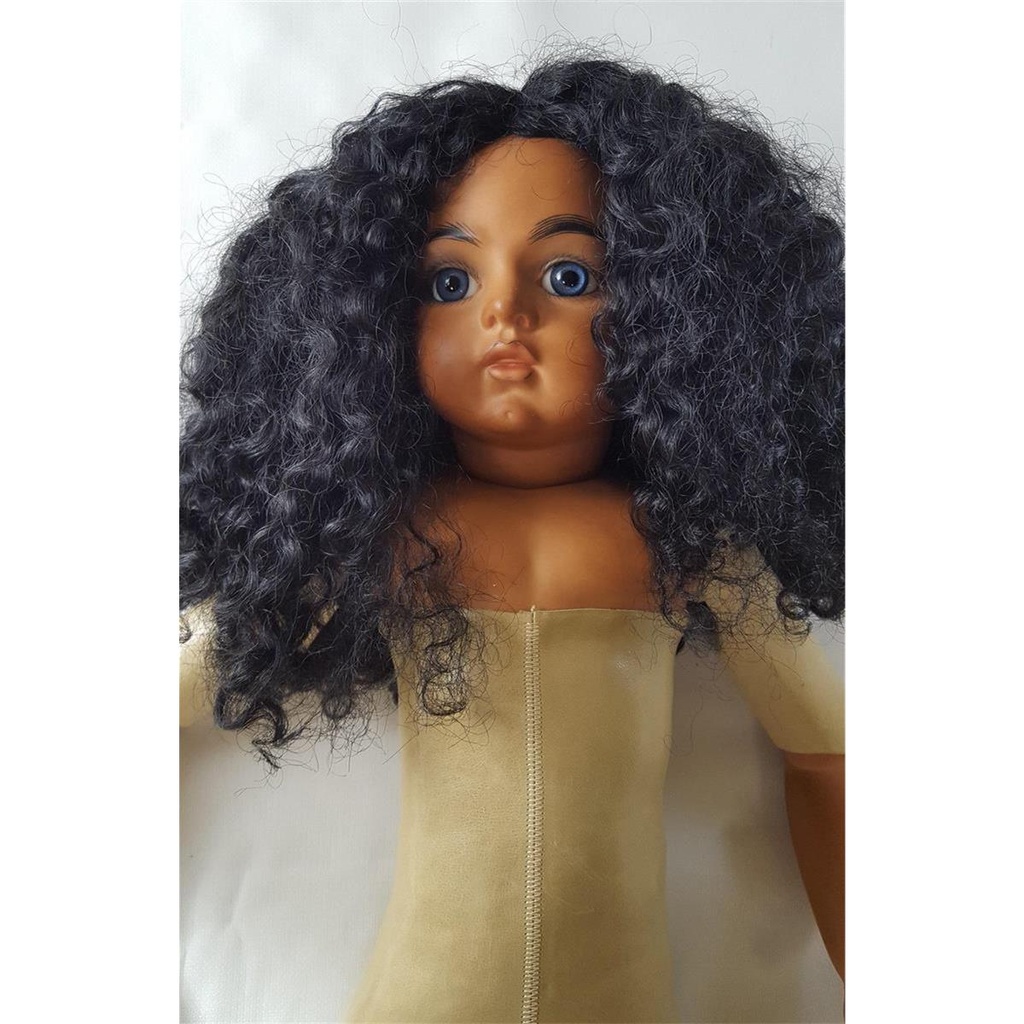 [45812808] Mulatto Bru Jne 11 Porzellankopfpuppe H 62 cm Bild 13