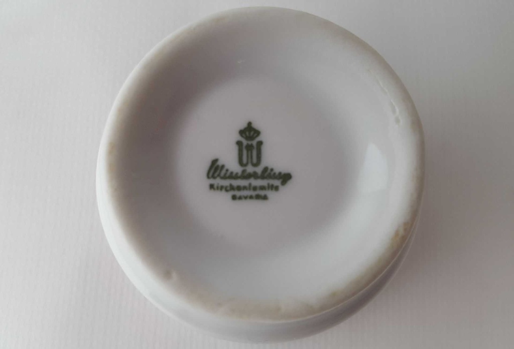[45812809] Eierbecher Winterling Kirchenlamitz Schottenkaro gebraucht - sehr gut Bild 4