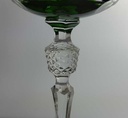 [4581281] Weinglas Weinrömer Römerglas Überfangglas Nachtmann Antika Grün Smaragdgrün gebraucht - sehr gut Bild 3