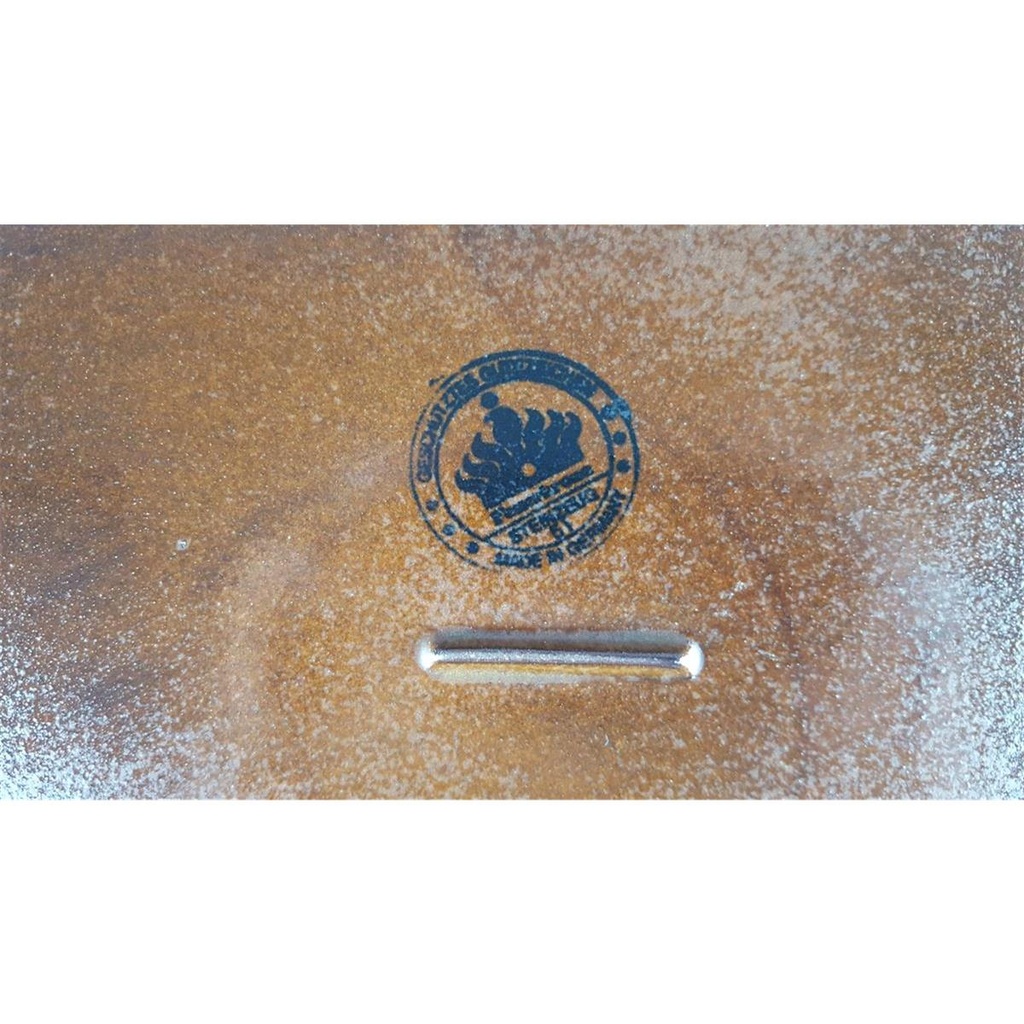 [458128108] Steinzeug Keramik Platte Servierplatte Fleischplatte 35,3 cmx25,6 cm Bild 6