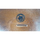 [458128108] Steinzeug Keramik Platte Servierplatte Fleischplatte 35,3 cmx25,6 cm Bild 6