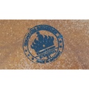[458128108] Steinzeug Keramik Platte Servierplatte Fleischplatte 35,3 cmx25,6 cm Bild 7