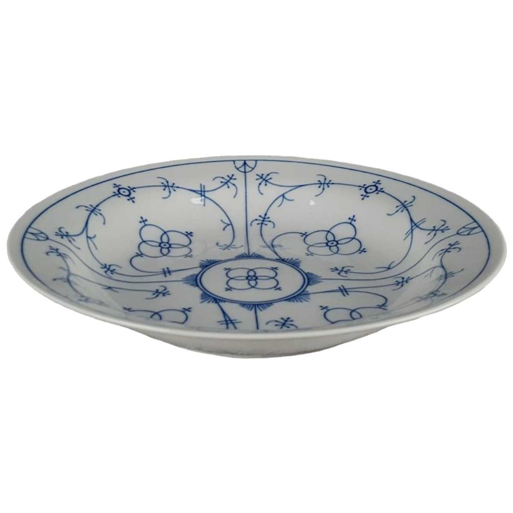 [458128110] Suppenteller 22,4 cm Winterling Schwarzenbach Indisch Blau Strohblume Bild 2
