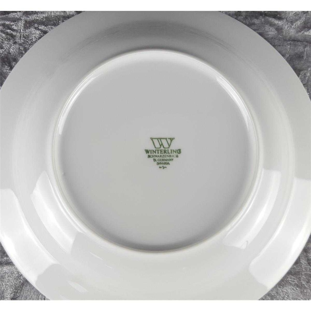 [458128110] Suppenteller 22,4 cm Winterling Schwarzenbach Indisch Blau Strohblume Bild 4