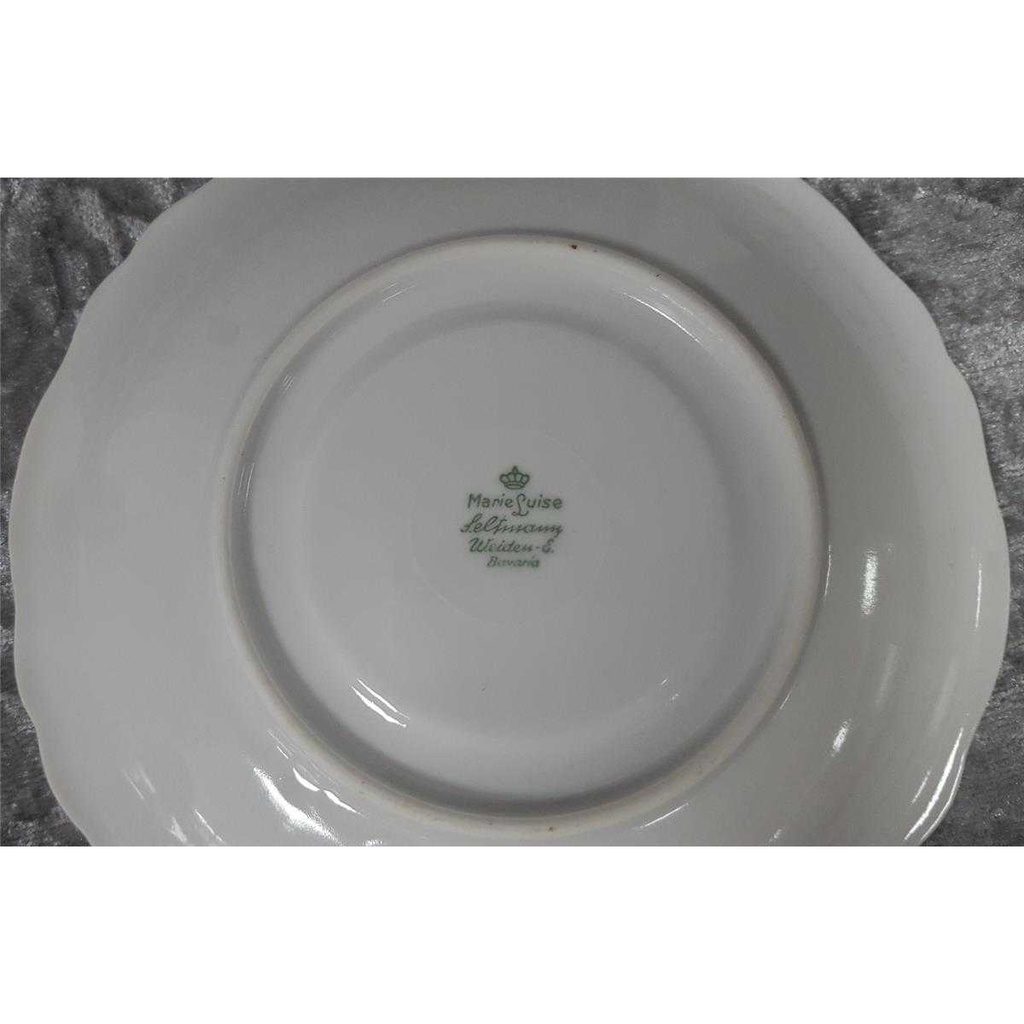 [458128160] Untertasse 16,5 cm Seltmann Weiden Marie Luise Weiß gebraucht - gut Bild 4