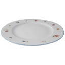 [45812817] Kuchenteller 20,2 cm Burg Lindau Blaurand Streublumen gebraucht - gut Bild 2