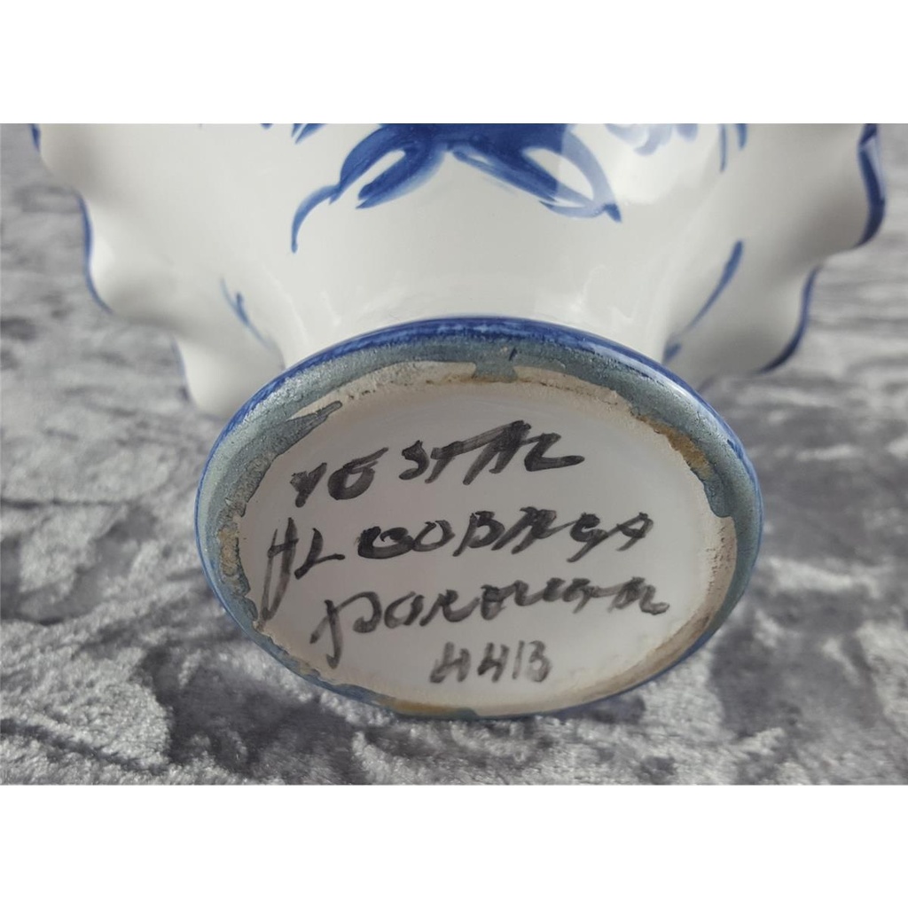 [458128191] Keramik Korb mit Henkel Deko H 15,2 cm Bild 6