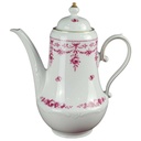 [458128193] Kaffeekanne Goldrand 1,5 L Schirnding Bavaria rote Rosen mit Rot gebraucht - gut Bild 2