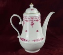 [458128193] Kaffeekanne Goldrand 1,5 L Schirnding Bavaria rote Rosen mit Rot gebraucht - gut Bild 4